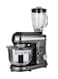 Xper Stand Mixer 1100 Watts - 4.5 Liters - With A Glass Blender With A Capacity Of 1.5 Liters - Silver - XPSM-902MG