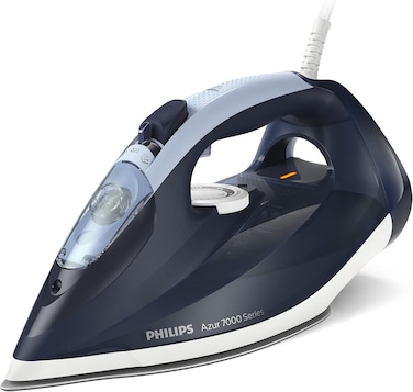 Philips HV Steam Iron 7000 Series, 2800W, SteamGlide Plus soleplate, Vertical Steam, Auto Shut-Off &ndash; DST7030/26