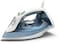Philips Steam Iron 2000 Series - 2000W, 25 g/min Continous Steam, 100g Steam Boost, Non-stick Soleplate, Drip-Stop, 4 Steam Settings, Light Weight, Blue - DST2010/26