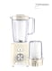Blender and Dry Grinder - 650 Watts - 1.8 Liters - White - TY-02-003 W