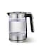 Electric Kettle - 2200 Watts - 1.8 Liters - Transparent Silver - TY-01-006