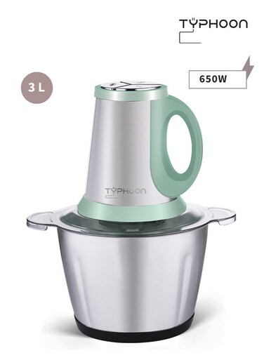 مفرمة خضراوات - 3 لترات - 650 واط - أخضر - TY-02-007 G