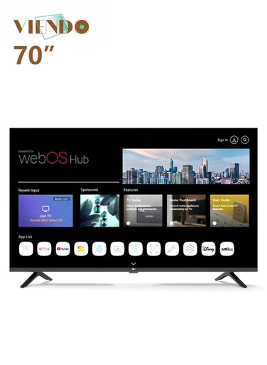 Smart Screen - 70 Inches - WebOS -4K - UHD - Magic Remote - Dolby Audio (Installation Not Included)