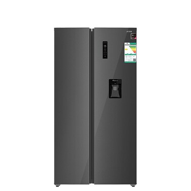 SIDE BY SIDE NO-FROST REFRIGERATOR WITH WATER DISPENSER 541L, INVERTER COMPRESSOR,SILVER , RO-830SNS-WD  (Installation Not Included)