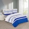 STARGOLD Microfiber Solid 4 Pieces Comforter Set Fitted Sheet, Pillowsham, Comforter 170X230 CM King Size Mattress SG-CP2016