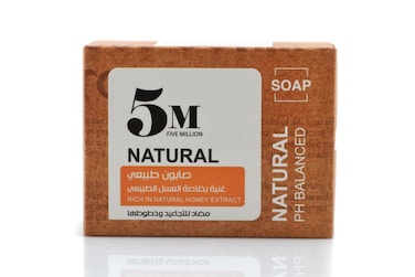 Natural soap with natural honey extract, anti-wrinkle and anti-wrinkle lines, 125g