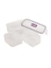LocknLock Rectangular Food Container With Dividers, 460ml Hpl814C