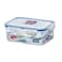 LocknLock Rectangular Food Container With Dividers, 460ml Hpl814C