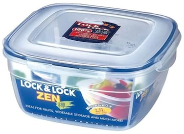 LocknLock Square Zen Style Salad Bowl 2.5L