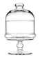 Pasabahce 96878 Mini Patisserie Glass Cake Stand Round Diameter 118mm Height 185mm Serving Plate On Base Fillable For Chocolates And Pastries