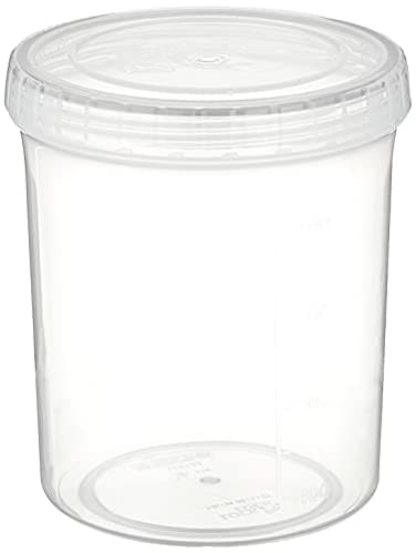 LocknLock Round Twist Container, 1000ml Capacity, Pink