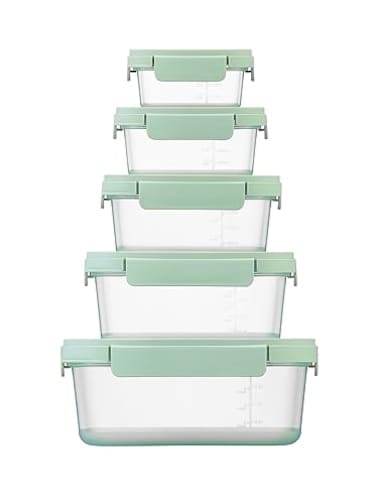 LocknLock Nestopia Set: Ltn310(230ml)*1, 320(500ml) *1, 330(920ml) *1, 340(1.6L)*1, 350(2.7L)*1