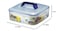 LocknLock Appetizer &amp; Dessert Square Food Storage Container With Handle 219.79-Oz / 27.47-Cup