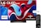 LG 65 Inch 4K OLED WebOS 24 Dolby ATMOS HDR 10 Smart TV, Dolby Vision, HLG,&alpha;9 AI Sound Pro (Virtual 9.1.2 Up-mix), Magic Remote included Evo C4 OLED65C46LA, 2024 Model - KSA Version