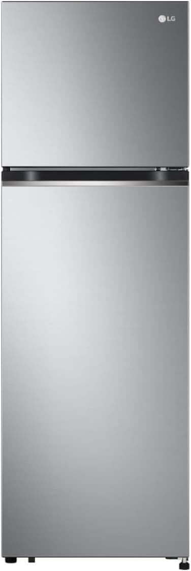 ال جي ثلاجة بابين، مقاس 9.3 قدم، 264 لتر، مقبض مجوف، انفرتر كمبروسور، فيتنامي، فضي - LT11CBBSIV (غير شامل التركيب)