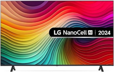 LG 55NANO81T6A 55 Inch LG NanoCell AI Sound Pro (Virtual 9.1.2 Up-mix) NANO81 4K Smart TV AI Magic remote HDR10 webOS24 2024