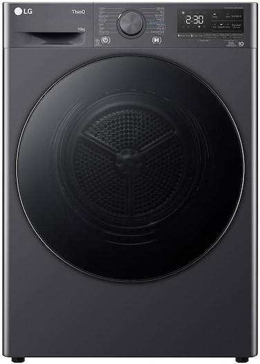 نشافة منزلية ال جي M/RH10V5MVTW اسود سعة 10 كجم (مستشعر تجفيف - انفرتر مزدوج - رعاية الحساسية - كوري) (غير شامل التركيب)