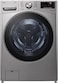 ال جي غسالة منزلية اتوماتيك امامية تنشيف جزئي، 21 كجم، 6 حركات، واي فاي، فضي، WF2111XMT (غير شامل التركيب)