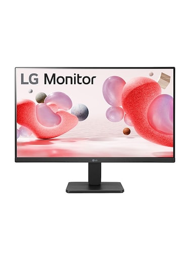 LG 24 Inch Full HD IPS Panel With 3-Side Borderless Display, Tilt-able Stand, Black Stabilizer, OnScreen Control, Ergo Design Monitor 24MR400-B, Gaming Compatible, AMD Free Sync, Black