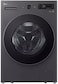 غسالة منزلية اتوماتيك امامية ال جي تنشيف جزئي/WFN1510BST فضي غامق سعة 15 كجم (عاكس دايركت درايف - التشخيص الذكي) (غير شامل التركيب)