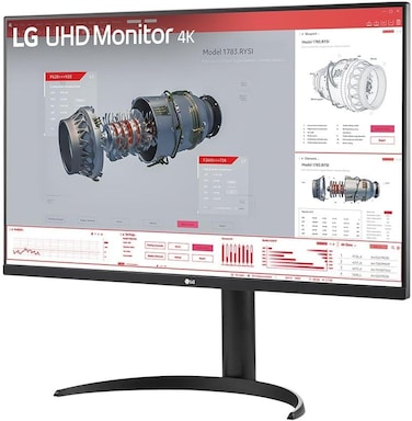 LG 32BR55U-B 3-Side Virtually Borderless Design, 4K UHD (3840x2160), Panel VA, Brightness (Typ.) 250nits