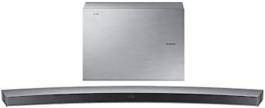 Wireless Multi Room Curved Sound Bar by Samsung, Wireless Subwoofer, Silver, HW-J6001
