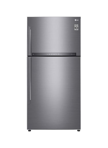 LG Refrigerator 14.8Cu.ft, Freezer 6.1Cu.ft, ThinQ (WiFi) LT22HBHSIN Platinum Silver (Installation Not Included)