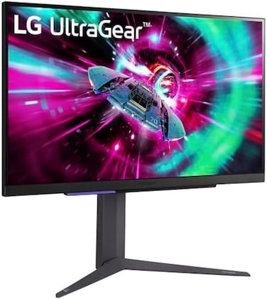 LG 27GR93U-B 27" UltraGear UHD IPS 1ms (GtG) 144Hz Gaming HDMI 2.1 USB Up-Stream USB Down-Stream NVIDIA G-SYNC Compatible Gaming Monitor