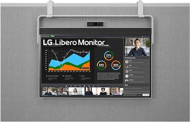 LG 27BQ70QC-S 27-Inch QHD Libero Monitor With Detachable Full HD Webcam