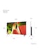 55-Inch LG 4K Ultra HD Smart OLED TV With AI ThinQ, Dolby Vision IQ, Dolby Atmos, webOS, Alexa Built-In, Google Assistant, HDMI 2.1, Gaming Mode OLED55B46LA Black