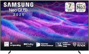 Samsung 100 Inch Neo QLED TV, QN80F, 4K, Mini LED, NQ4 AI Gen2 Processor, Quantum Matrix Technology Core, Dolby Atmos, Smart TV, QA100QN80FUXSA (2025 - KSA Version)