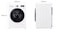 7 kg Washer Front Load washing Machine,steam, inverter direct drive, Essence White (Glossy) color - WF0712WH