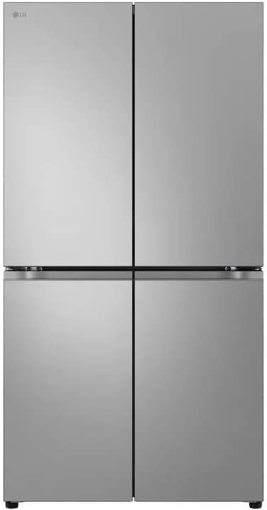 LG Refrigerator Side by Side 4Door, Express Freeze, Wi-Fi, Inverter, 27.2FT, 771L, Silver - LM334BBSLF
