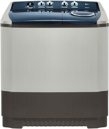 غسالة حوضين ال جي 14 كيلو رمادي فاتح (تايلندي) WTT1410OL1(AE) ، ضمان الوكيل، سنتين شامل