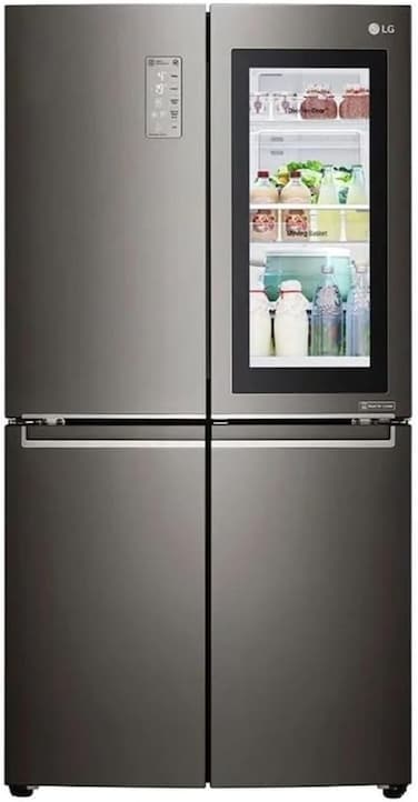 LG Refrigerator Side by Side, Door-In- Door, Inverter, Instaview, 27.3FT, 775L, Black Steel - LM344VBNLF