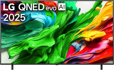 تلفزيون ذكي 86 بوصة 86QNED86A6A ميني LED بتقنية QNED evo بنظام ويب او اس 25 VRR بدقة 144hz، معالج ذكاء اصطناعي الفا 8 الجيل 2 صوت برو بتقنية دولبي فيجن الافتراضية 9.1.2 / HDR10 / HLG [2025] من LG