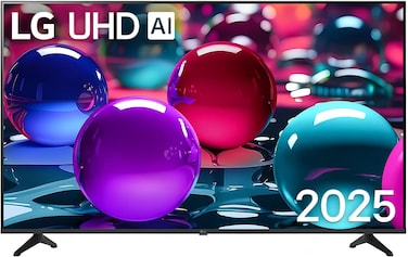 تلفزيون ذكي تلفزيون LG بدقة 4K UHD AI، بمقاس 65 بوصة يدعم تقنية الذكاء الاصطناعي وHDR10، يعمل بنظام ويب او اس - 65UA73006LA