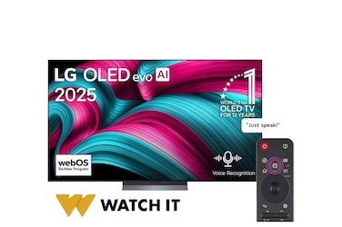 55 inch LG OLED evo AI C5 4K 144Hz Smart TV AI Magic remote webOS25 2025