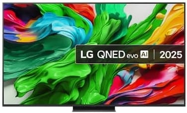 تلفزيون ذكي 65 بوصة 65QNED86A6A ميني LED بتقنية QNED evo بنظام WebOS 25 VRR 144hz بدقة 4k، معالج ذكاء اصطناعي الفا 8 الجيل 2 صوت برو بتقنية دولبي فيجن الافتراضية 9.1.2 / HDR10 / HLG [2025] من ال جي