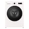 LG Washing Machine Front Load 9KG, 6 Motion DD, Steam, ThinQ&trade; (Wi-Fi), White
