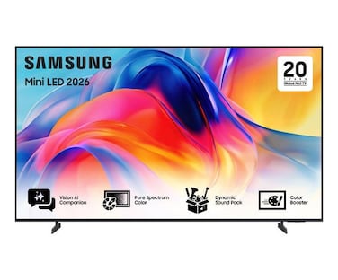 سامسونج تلفزيون ذكي ميني ليد، 85 بوصة،  Samsung Vision AI 4K، موديل (UA85M70HAUXSA)