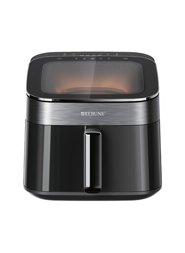 ريبون قلاية هوائية عصرية بلا شفرات 1700 وات 6.5 لتر أسود  RE-11-065