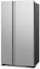 Hitachi Side By Side 2Door Refrigerator, 595L, 21 Cu, R-S800PS0GS, Dual Fan Cooling, Tempered Glass Shelves, Touch Screen Controller, Glass Silver (Installation Not Included)