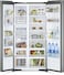 Hitachi Side By Side 2Door Refrigerator, 595L, 21 Cu, R-S800PS0GS, Dual Fan Cooling, Tempered Glass Shelves, Touch Screen Controller, Glass Silver (Installation Not Included)