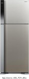 Hitachi Double Door Refrigerator, 450 Liter Capacity, Silver(Installation Not Included)