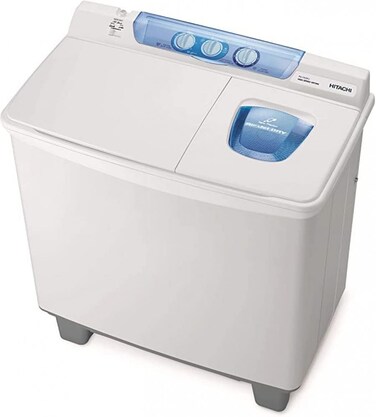 Hitachi 10.5 kg Twin Tub Washing Machine With 3 Program - PS-1105FJ-22056ACOG (Installation Not Included)