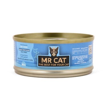 Mr. Cat Ocean Fish with Salmon In Jelly Canned Cat Food - 60 g