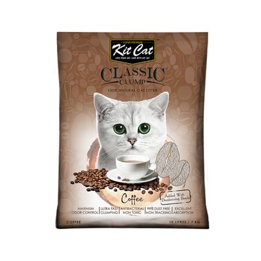رمل كيت كات الكلاسيكي برائحة القهوة - ١٠ لترات