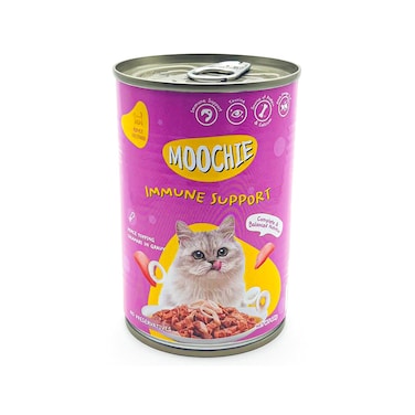 Moochie Minced Topping Calamari in Gravy Canned Cat Food - 400 g