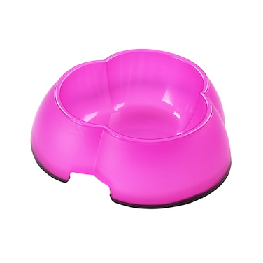 Pawise Flower Shaped Dog Bowl, 700 ml